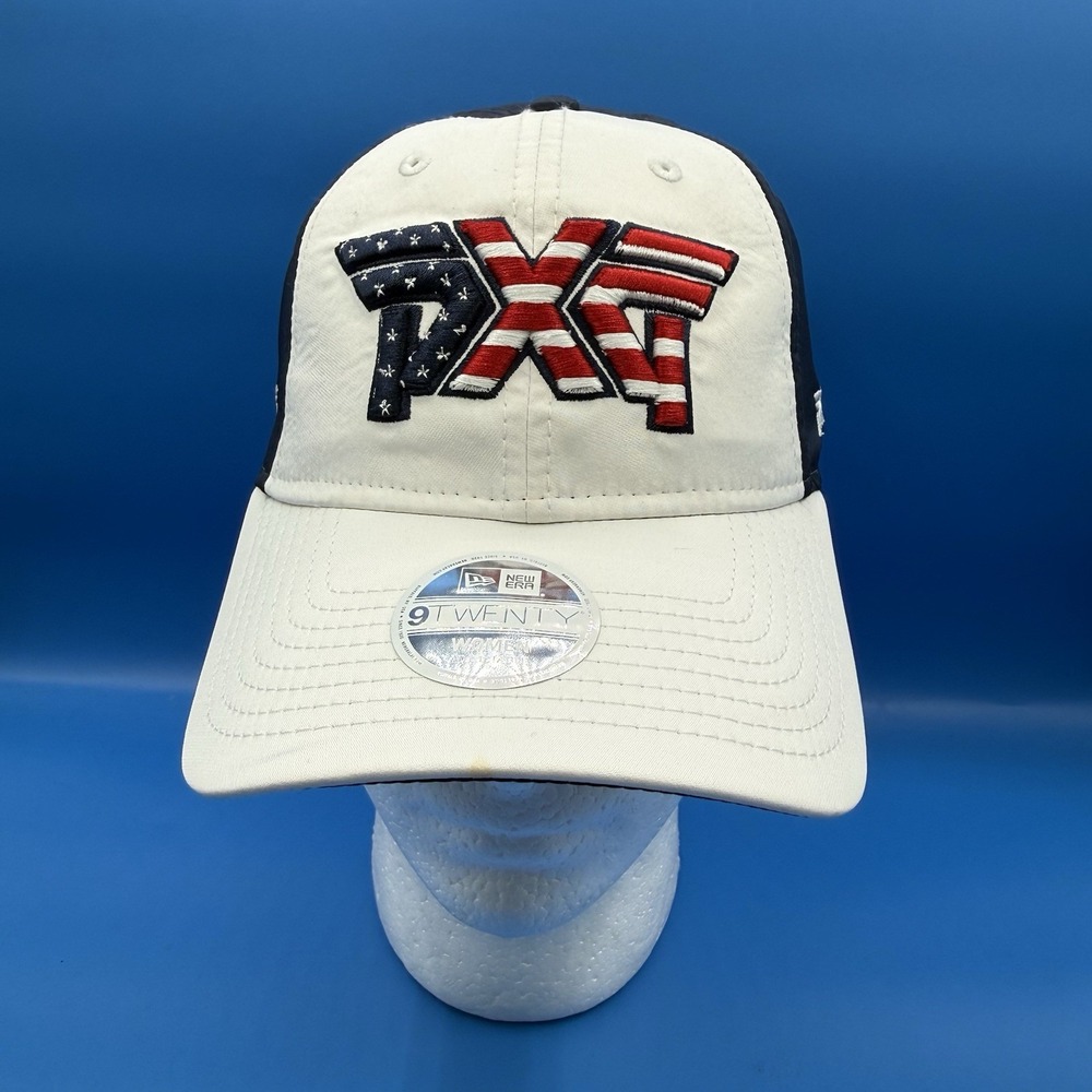 New Era Women's PXG Hat Snap Back Stars and Stripes Cap Patriotic Golf USA